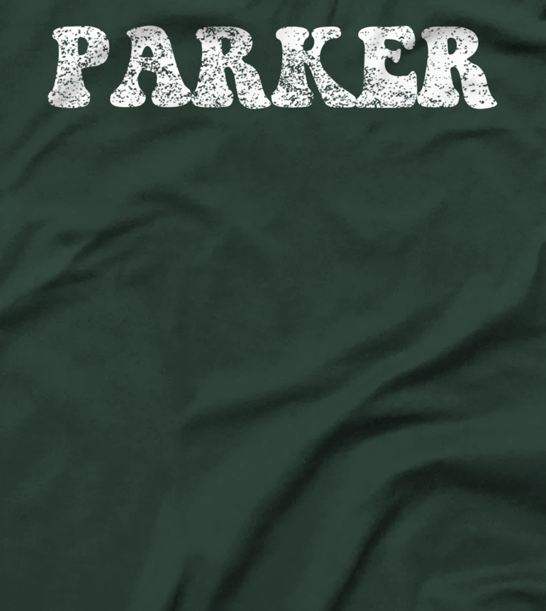 Distressed Grunge Worn Out Style Parker T-Shirt