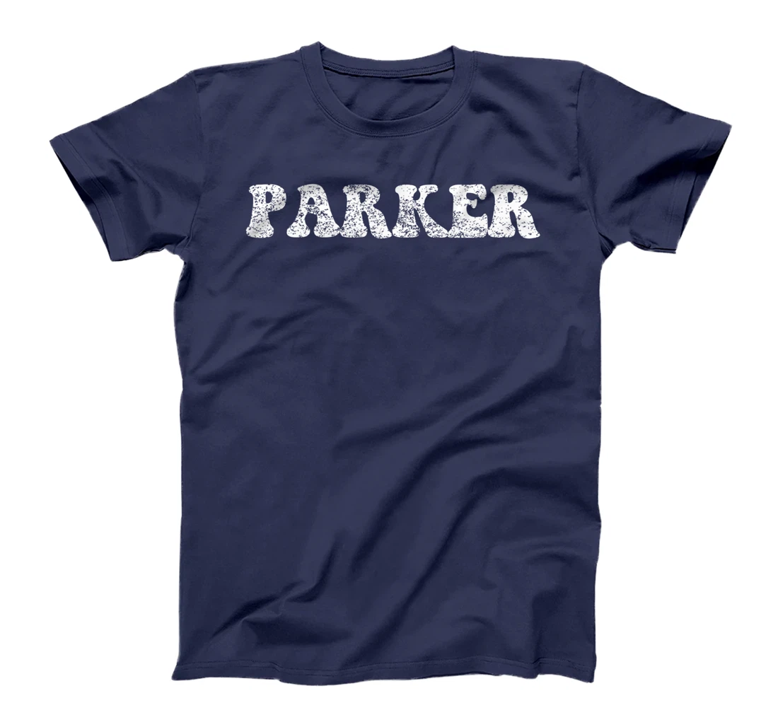 Distressed Grunge Worn Out Style Parker T-Shirt