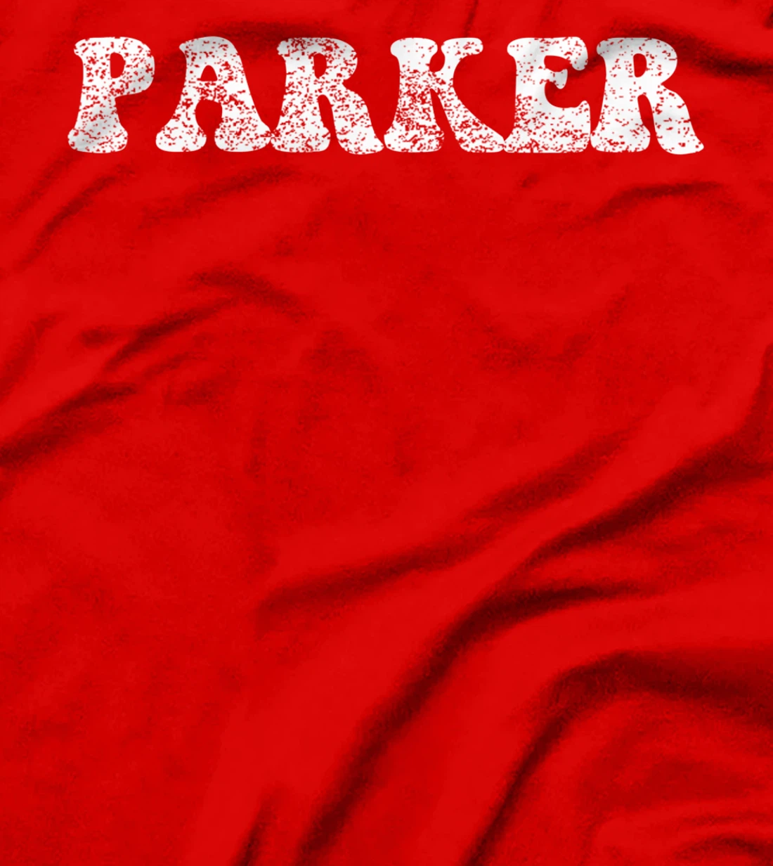 Distressed Grunge Worn Out Style Parker T-Shirt