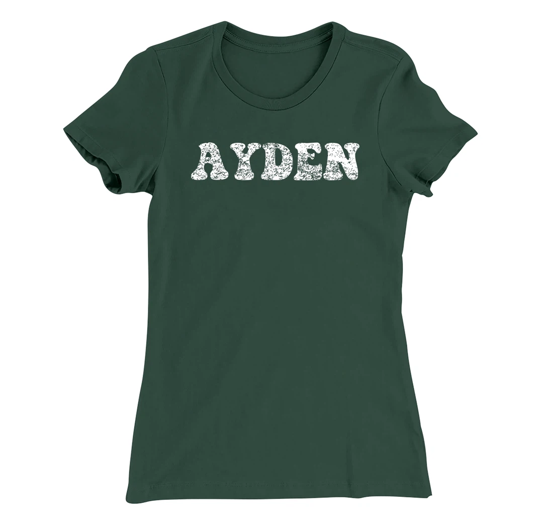 Distressed Grunge Worn Out Style Ayden T-Shirt, Women T-Shirt