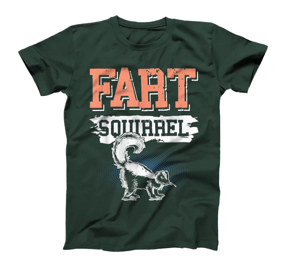 Fart Squirrel Skunk Wrong Animal Name Pun Joke Meme Gag T-Shirt, Kid T-Shirt and Women T-Shirt