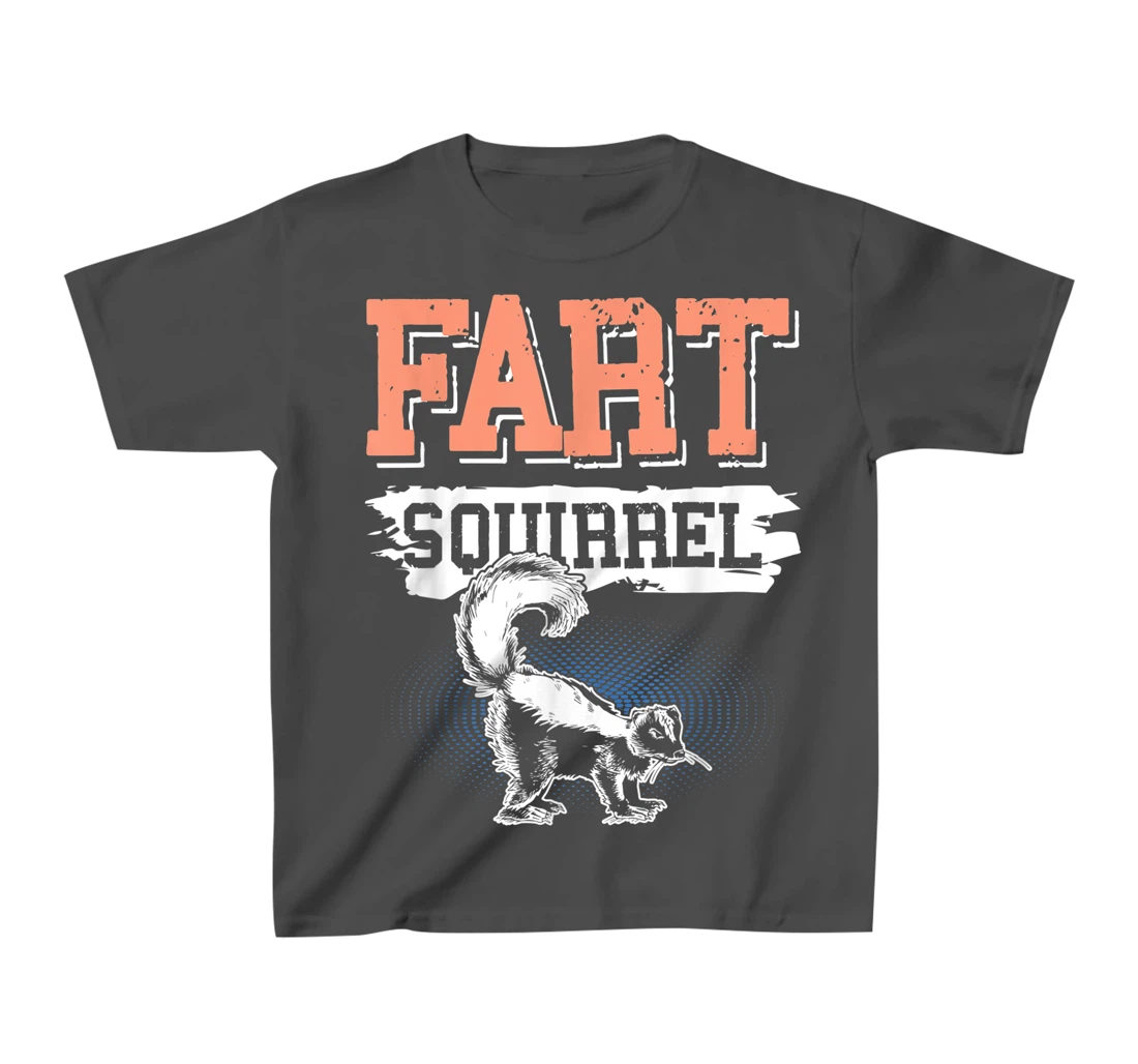 Fart Squirrel Skunk Wrong Animal Name Pun Joke Meme Gag T-Shirt, Kid T-Shirt and Women T-Shirt
