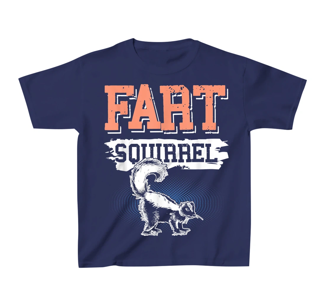 Fart Squirrel Skunk Wrong Animal Name Pun Joke Meme Gag T-Shirt, Kid T-Shirt and Women T-Shirt
