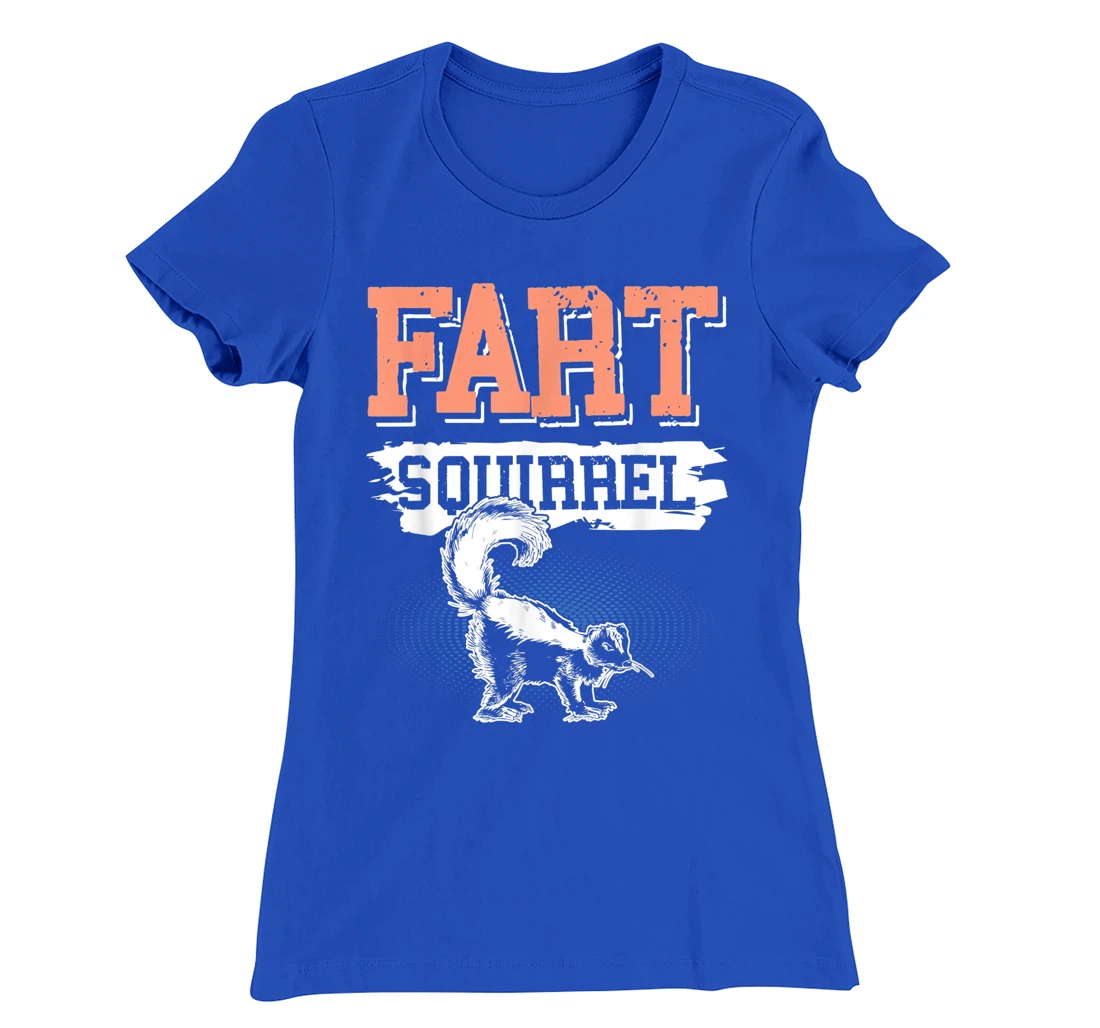 Fart Squirrel Skunk Wrong Animal Name Pun Joke Meme Gag T-Shirt, Kid T-Shirt and Women T-Shirt
