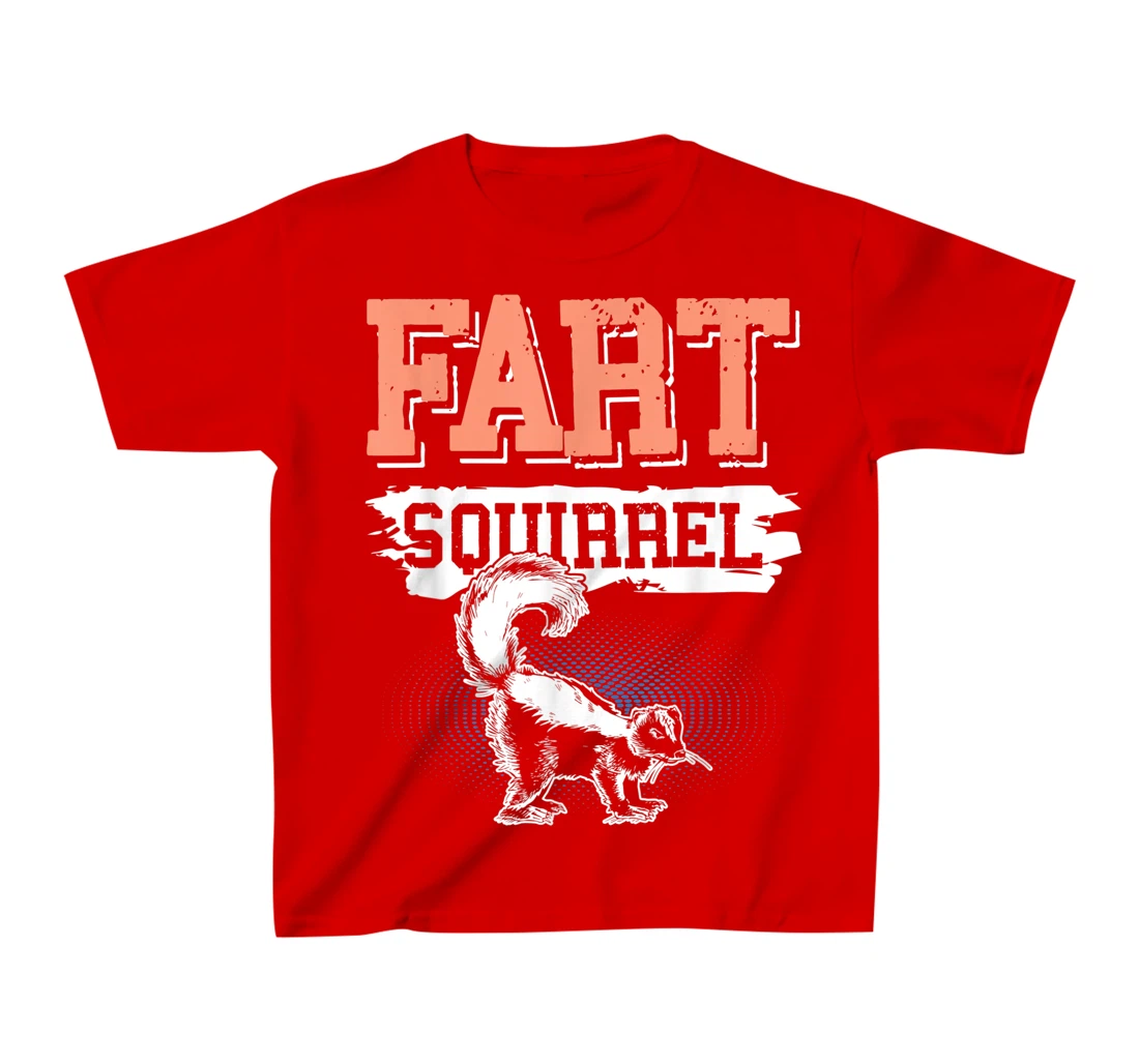Fart Squirrel Skunk Wrong Animal Name Pun Joke Meme Gag T-Shirt, Kid T-Shirt and Women T-Shirt