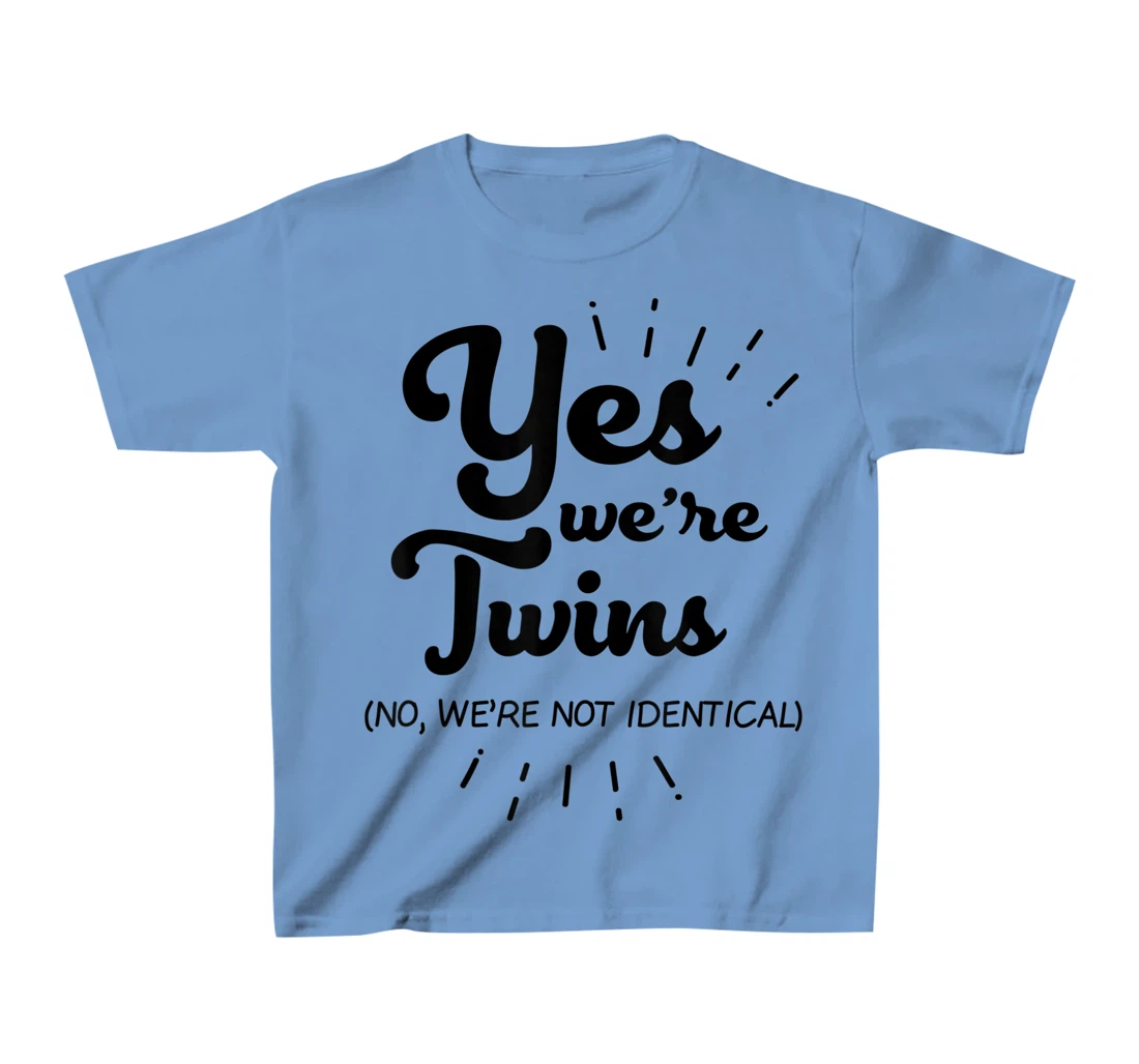 Womens Twins Partner Twin Siblings T-Shirt, Kid T-Shirt and Women T-Shirt