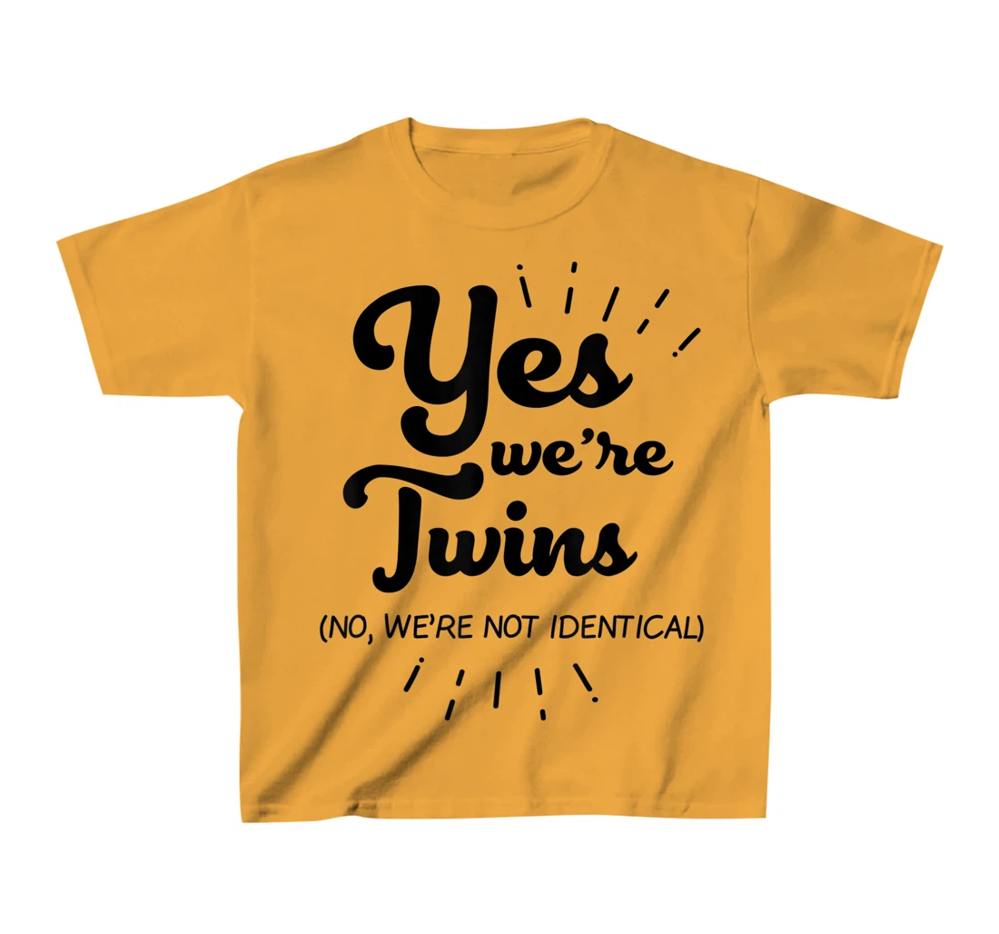 Womens Twins Partner Twin Siblings T-Shirt, Kid T-Shirt and Women T-Shirt