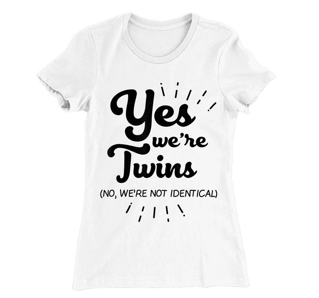 Womens Twins Partner Twin Siblings T-Shirt, Kid T-Shirt and Women T-Shirt