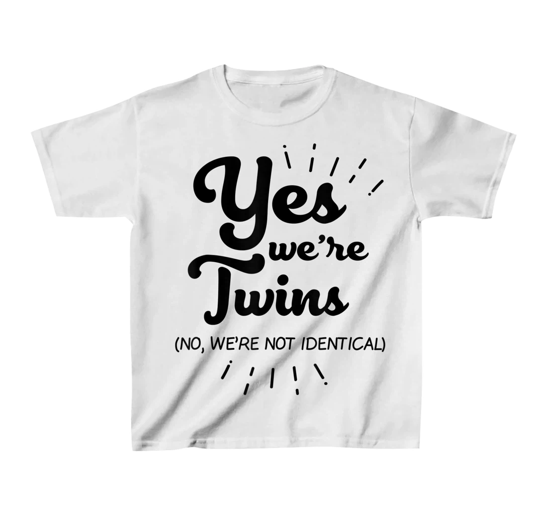 Womens Twins Partner Twin Siblings T-Shirt, Kid T-Shirt and Women T-Shirt