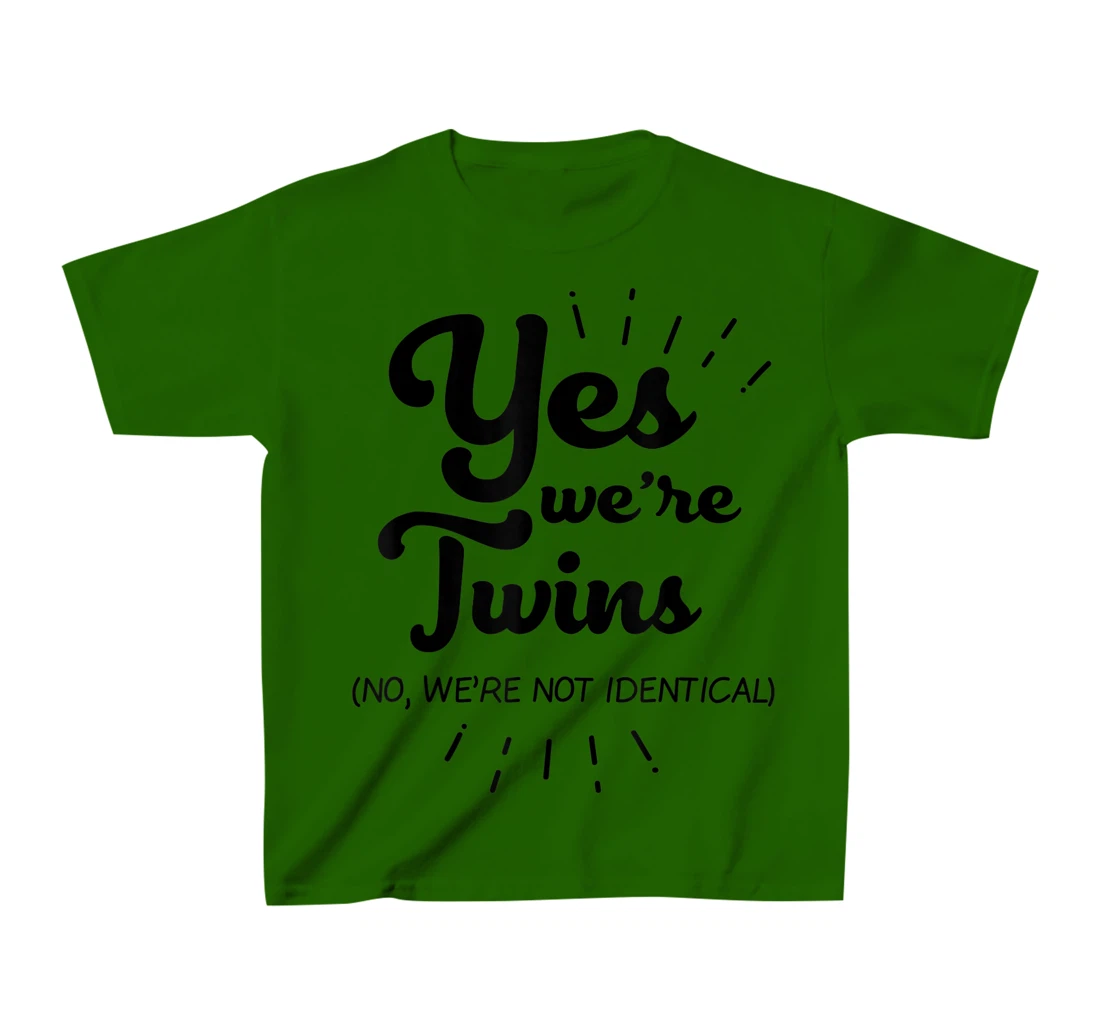Womens Twins Partner Twin Siblings T-Shirt, Kid T-Shirt and Women T-Shirt