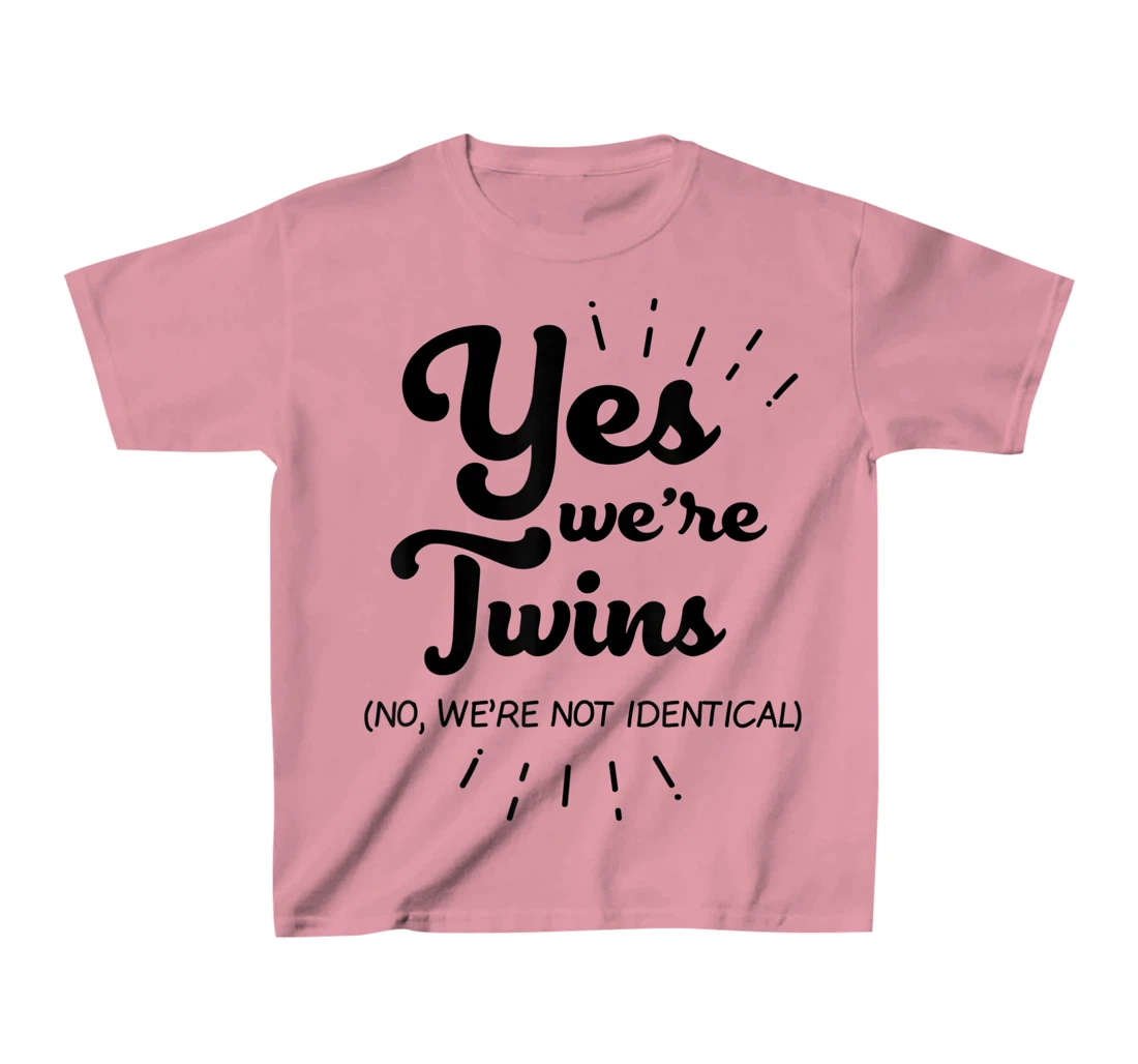 Womens Twins Partner Twin Siblings T-Shirt, Kid T-Shirt and Women T-Shirt