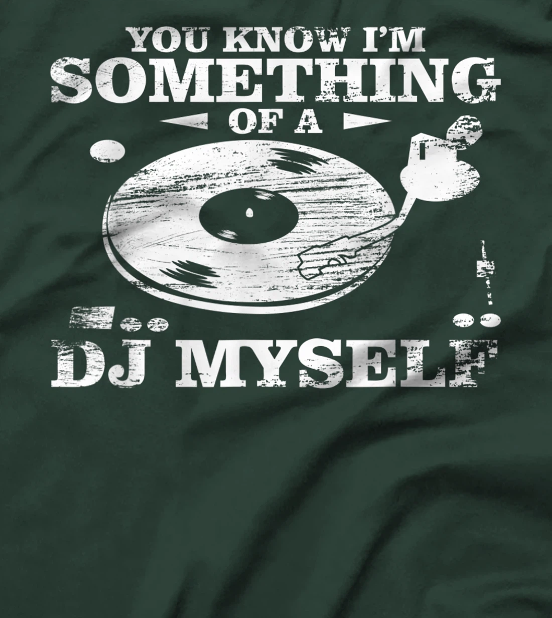 Disc Jockey Clothing - You know I'm Something of a DJ Myself T-Shirt, Women T-Shirt