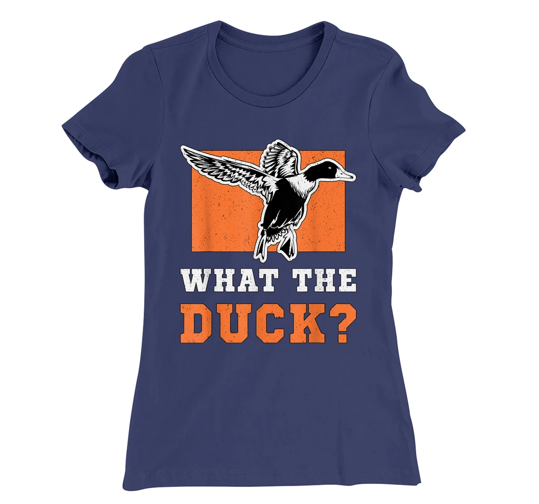 Watch Birds What The Duck Birding Vintage Funny Bird Watcher T-Shirt, Women T-Shirt