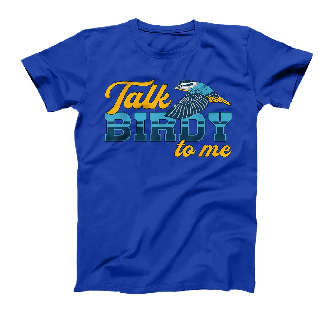 Watch Birds Talk Birdy To Me Vintage Retro Bird Watcher T-Shirt, Women T-Shirt