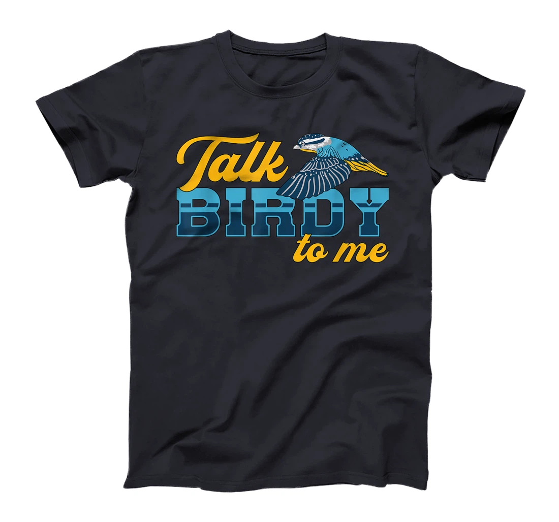 Watch Birds Talk Birdy To Me Vintage Retro Bird Watcher T-Shirt, Women T-Shirt