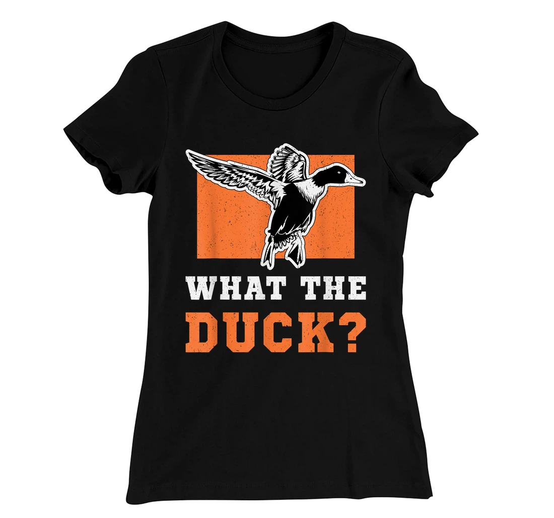 Watch Birds What The Duck Birding Vintage Funny Bird Watcher T-Shirt, Women T-Shirt
