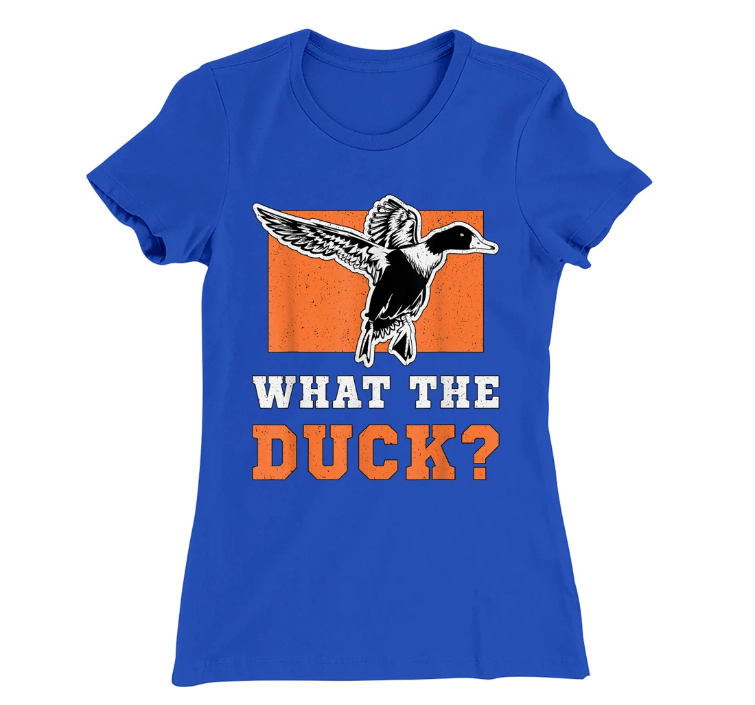 Watch Birds What The Duck Birding Vintage Funny Bird Watcher T-Shirt, Women T-Shirt