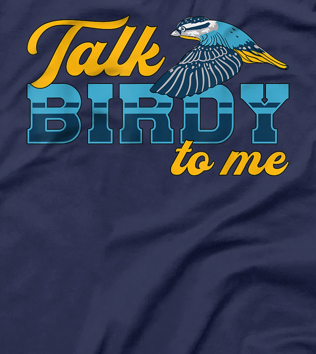 Watch Birds Talk Birdy To Me Vintage Retro Bird Watcher T-Shirt, Women T-Shirt