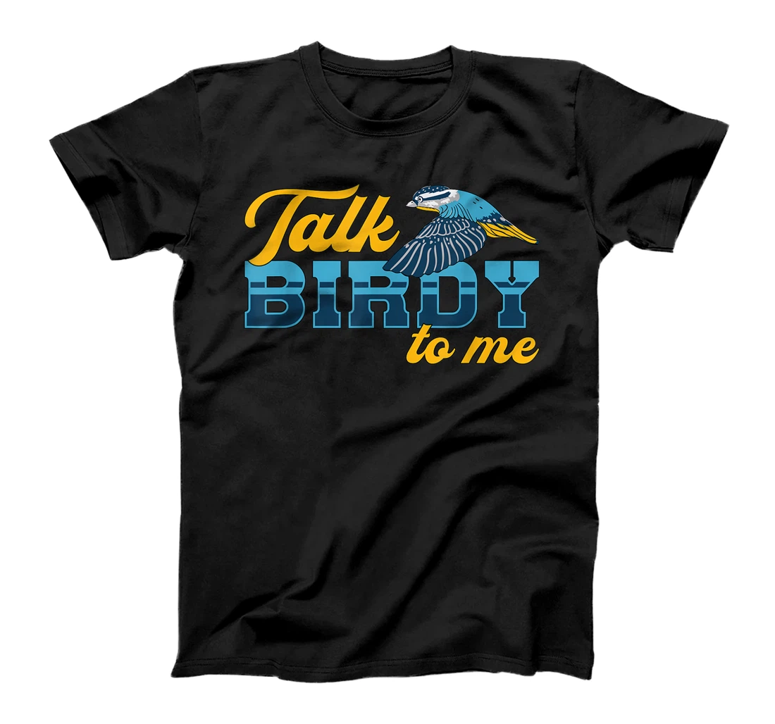 Watch Birds Talk Birdy To Me Vintage Retro Bird Watcher T-Shirt, Women T-Shirt