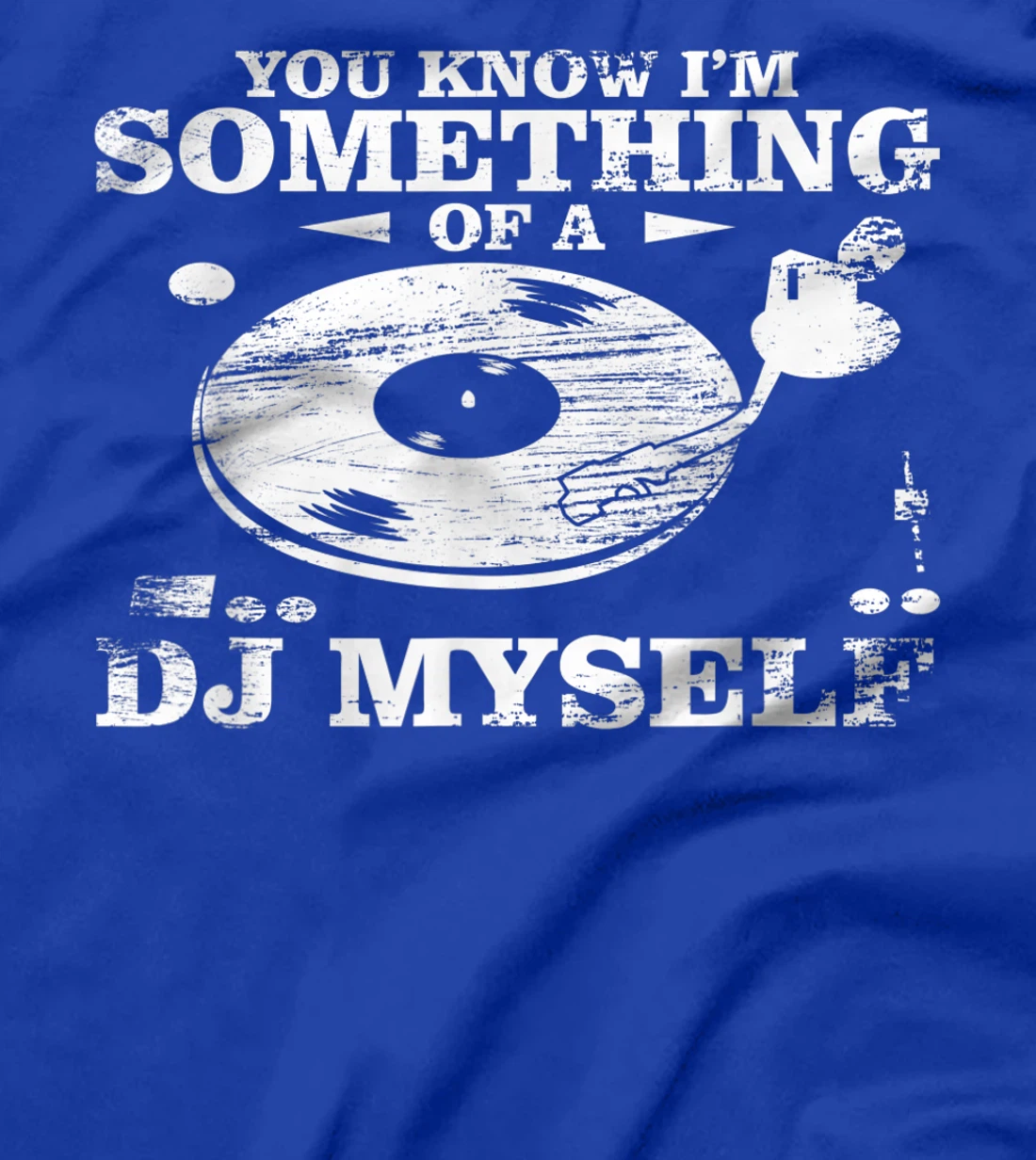 Disc Jockey Clothing - You know I'm Something of a DJ Myself T-Shirt, Women T-Shirt
