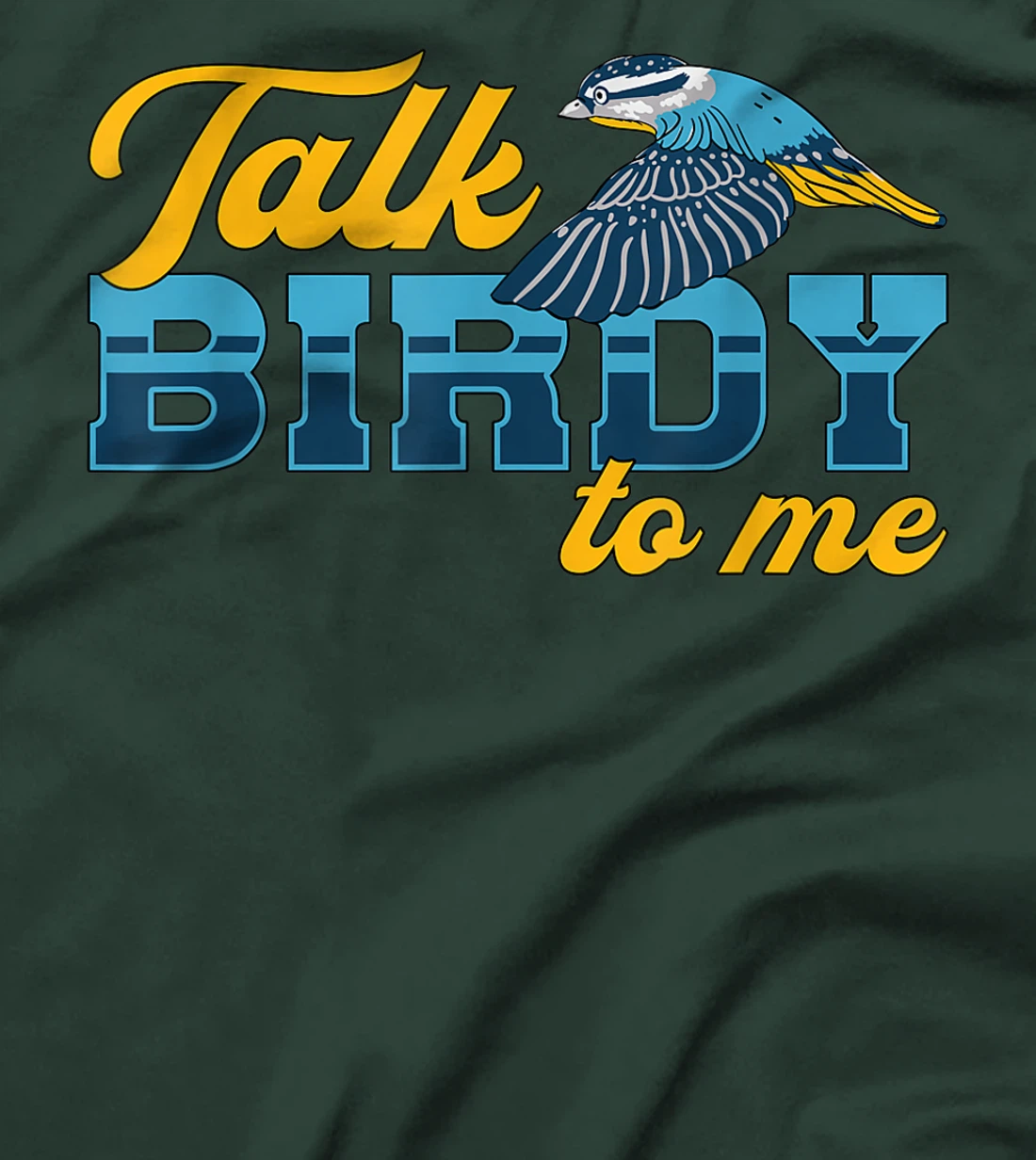 Watch Birds Talk Birdy To Me Vintage Retro Bird Watcher T-Shirt, Women T-Shirt