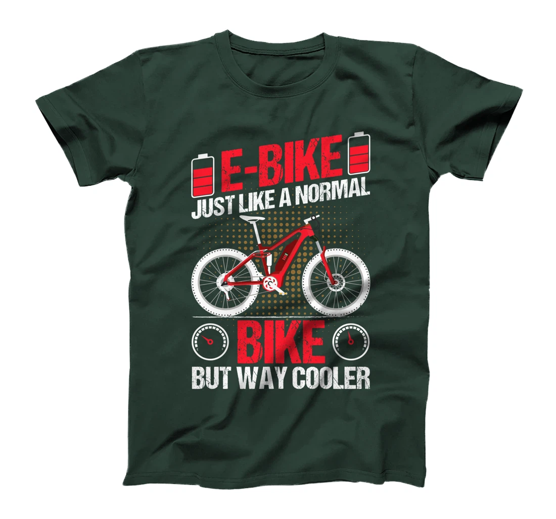 E-Bike MTB bicycle T-Shirt