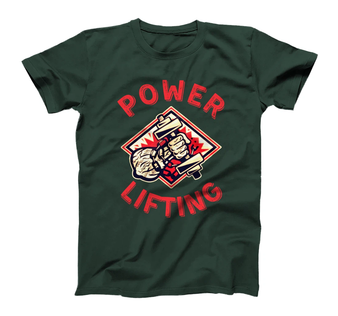 Powerlifting Workout Funny Bodybuilder Lifting Gym T-Shirt