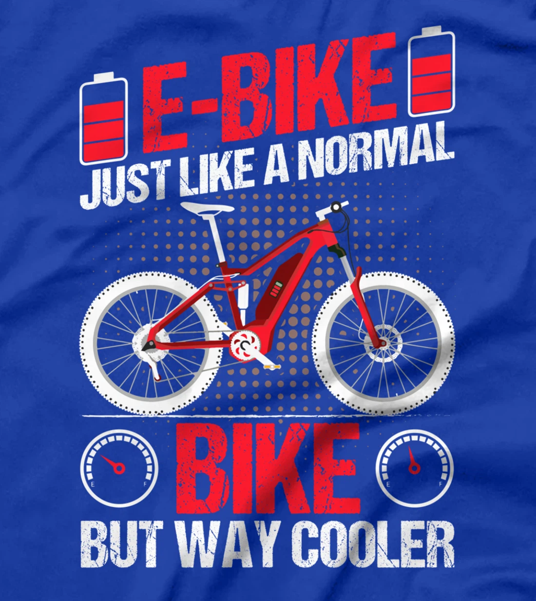 E-Bike MTB bicycle T-Shirt