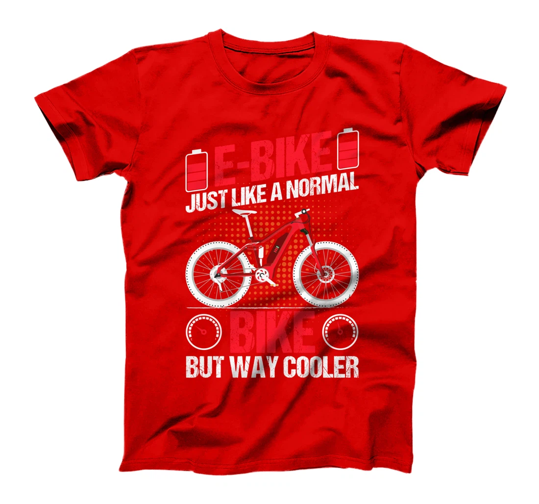 E-Bike MTB bicycle T-Shirt
