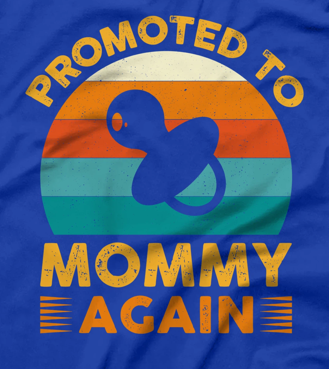 Soon To Be Mommy Again Vintage Promoted To Mommy Again T-Shirt