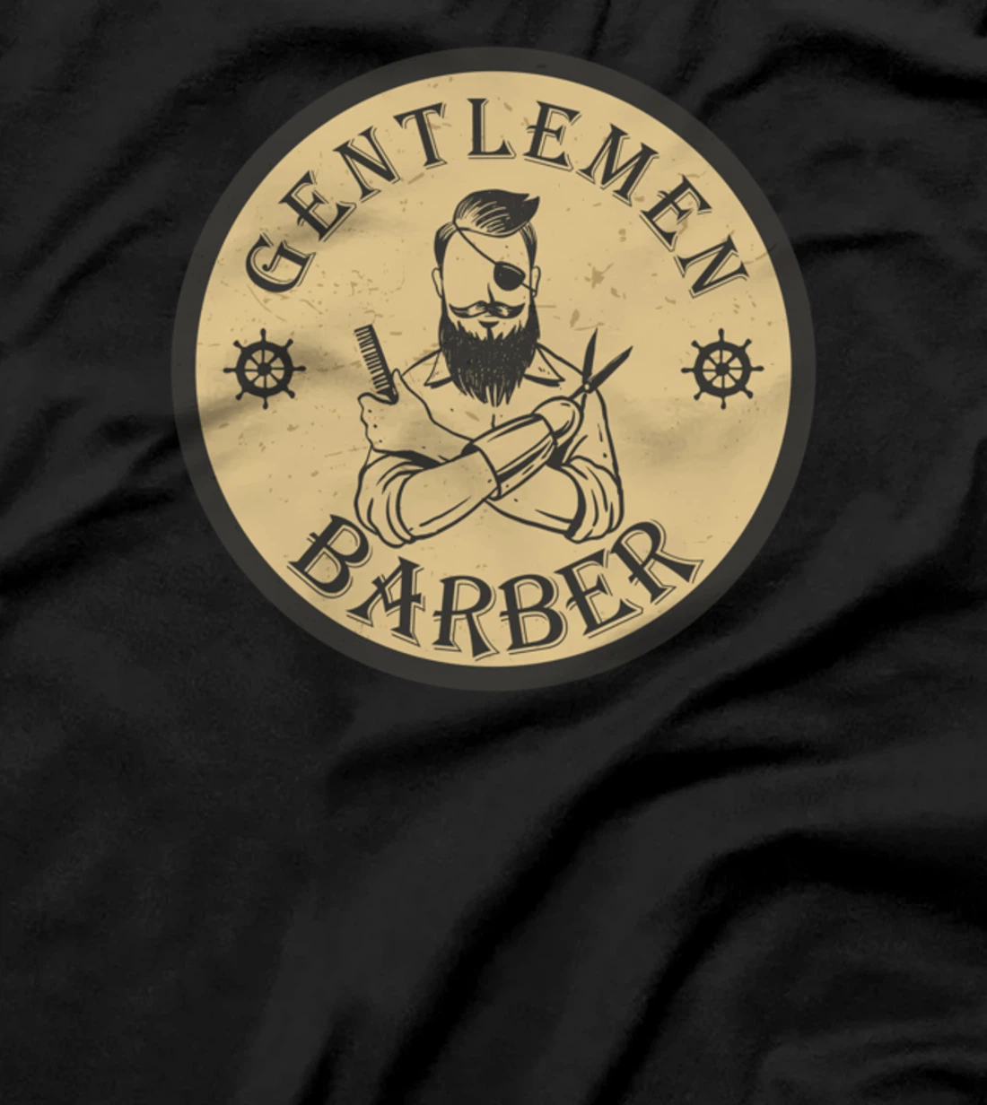 Gentlemen Barber Deluxe T-Shirt