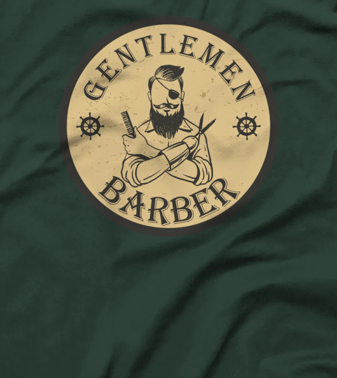 Gentlemen Barber Deluxe T-Shirt