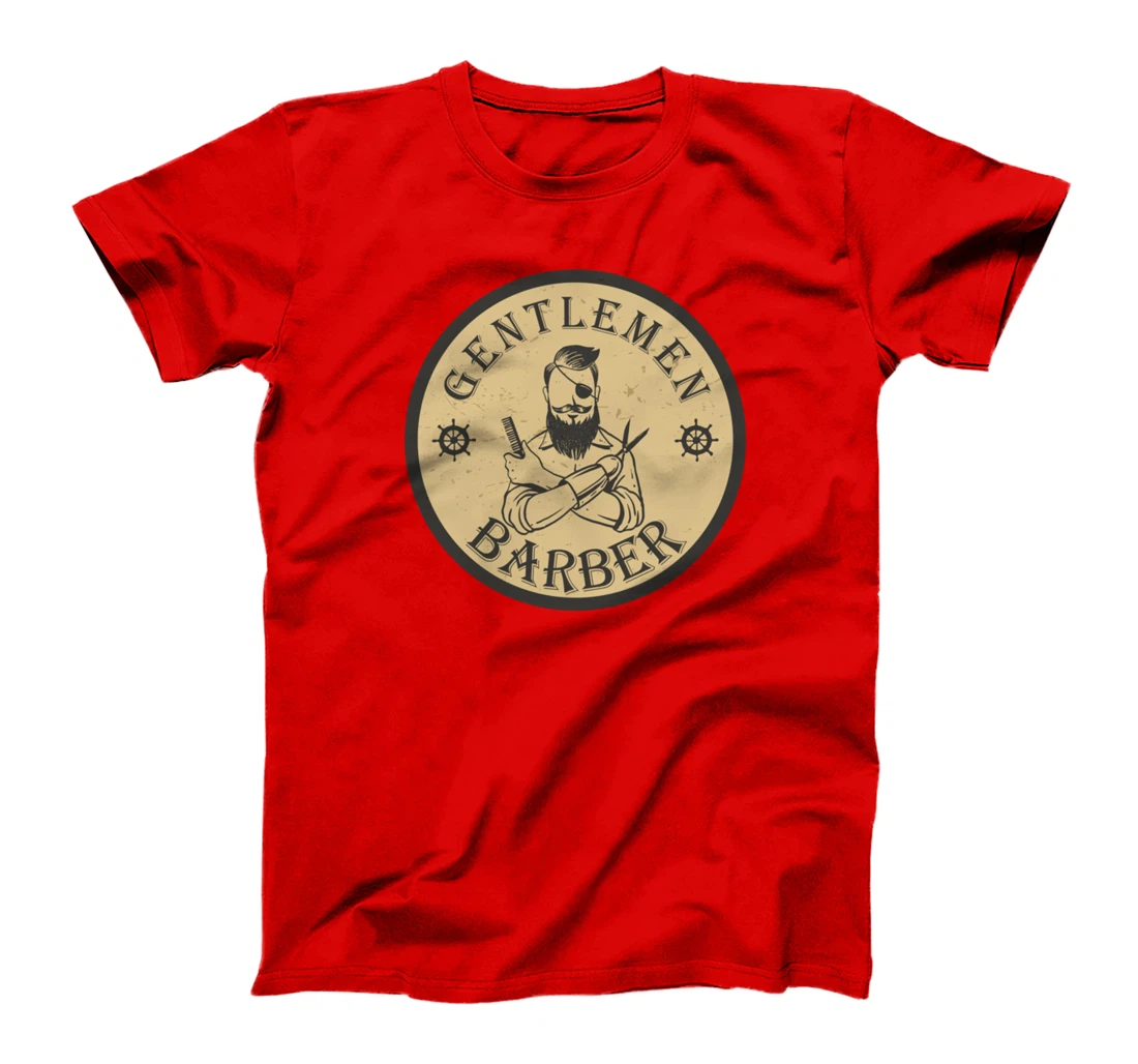 Gentlemen Barber Deluxe T-Shirt
