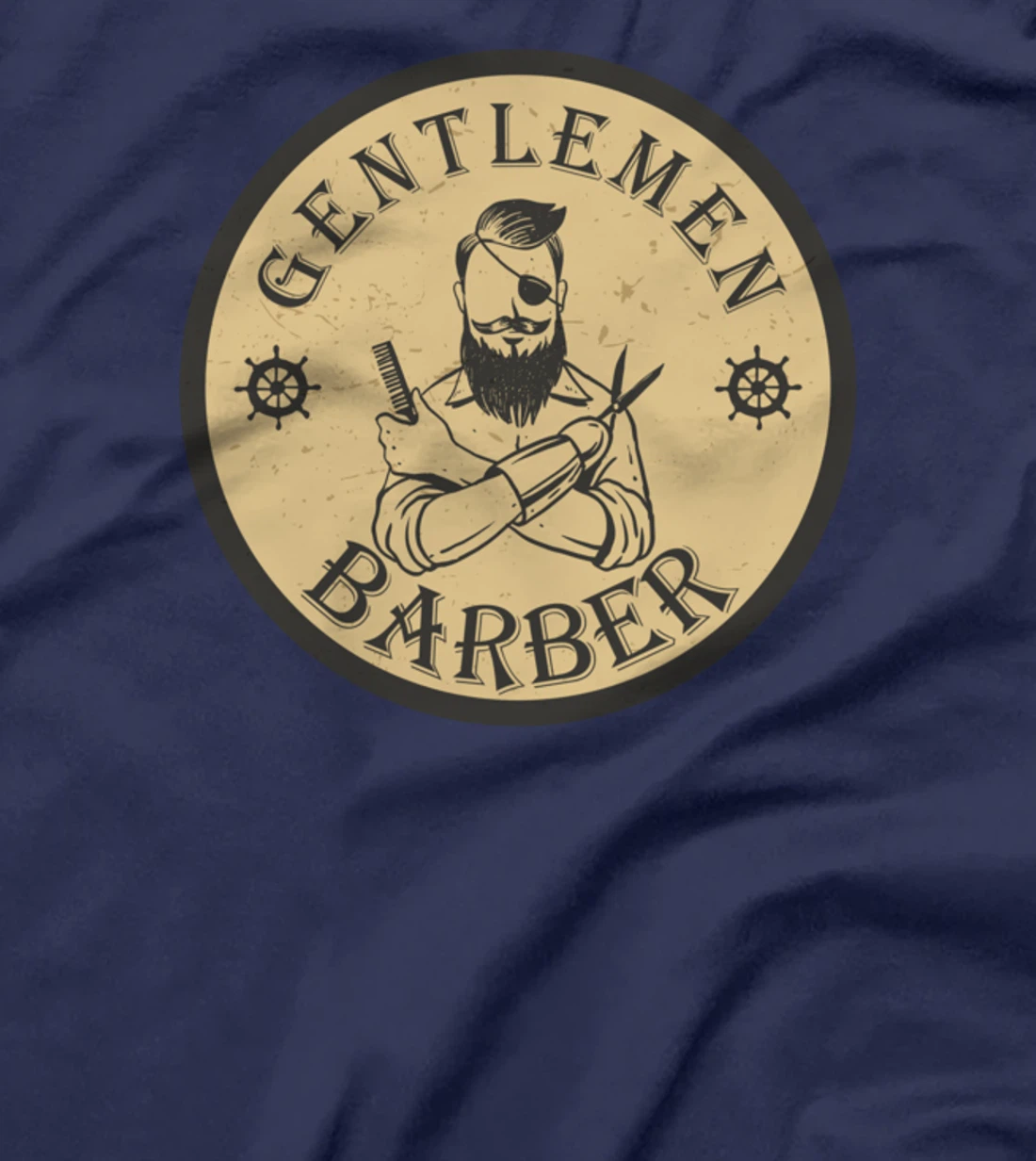 Gentlemen Barber Deluxe T-Shirt