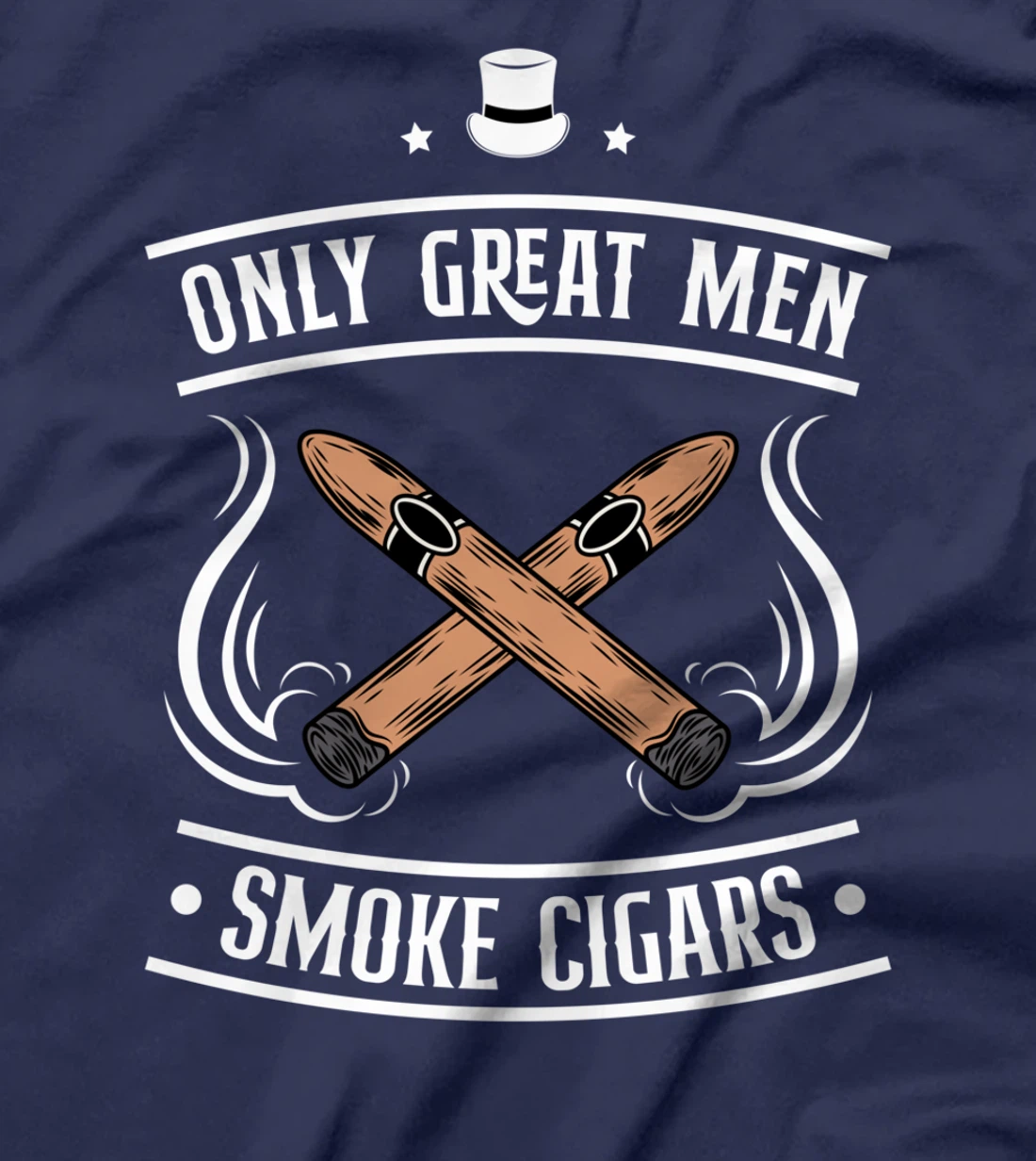 Cigars Tobacco Cigar Smoker Smoking Whiskey Smoke Cigar T-Shirt
