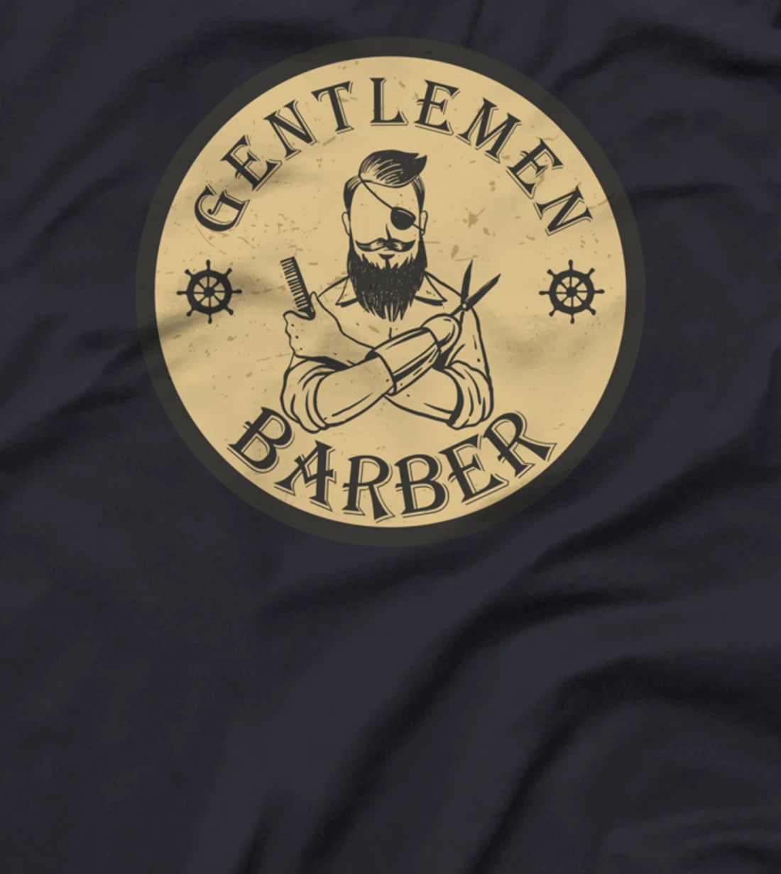Gentlemen Barber Deluxe T-Shirt