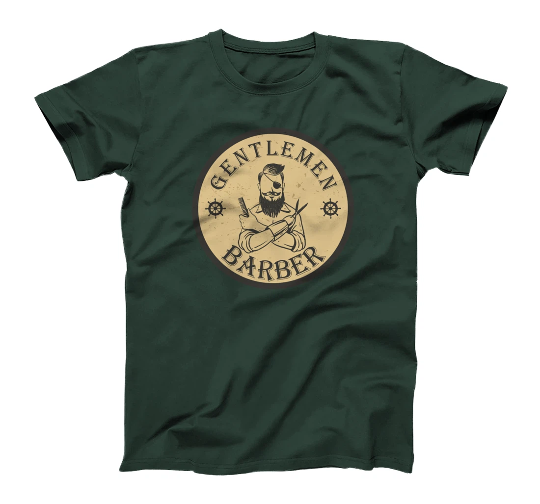 Gentlemen Barber Deluxe T-Shirt