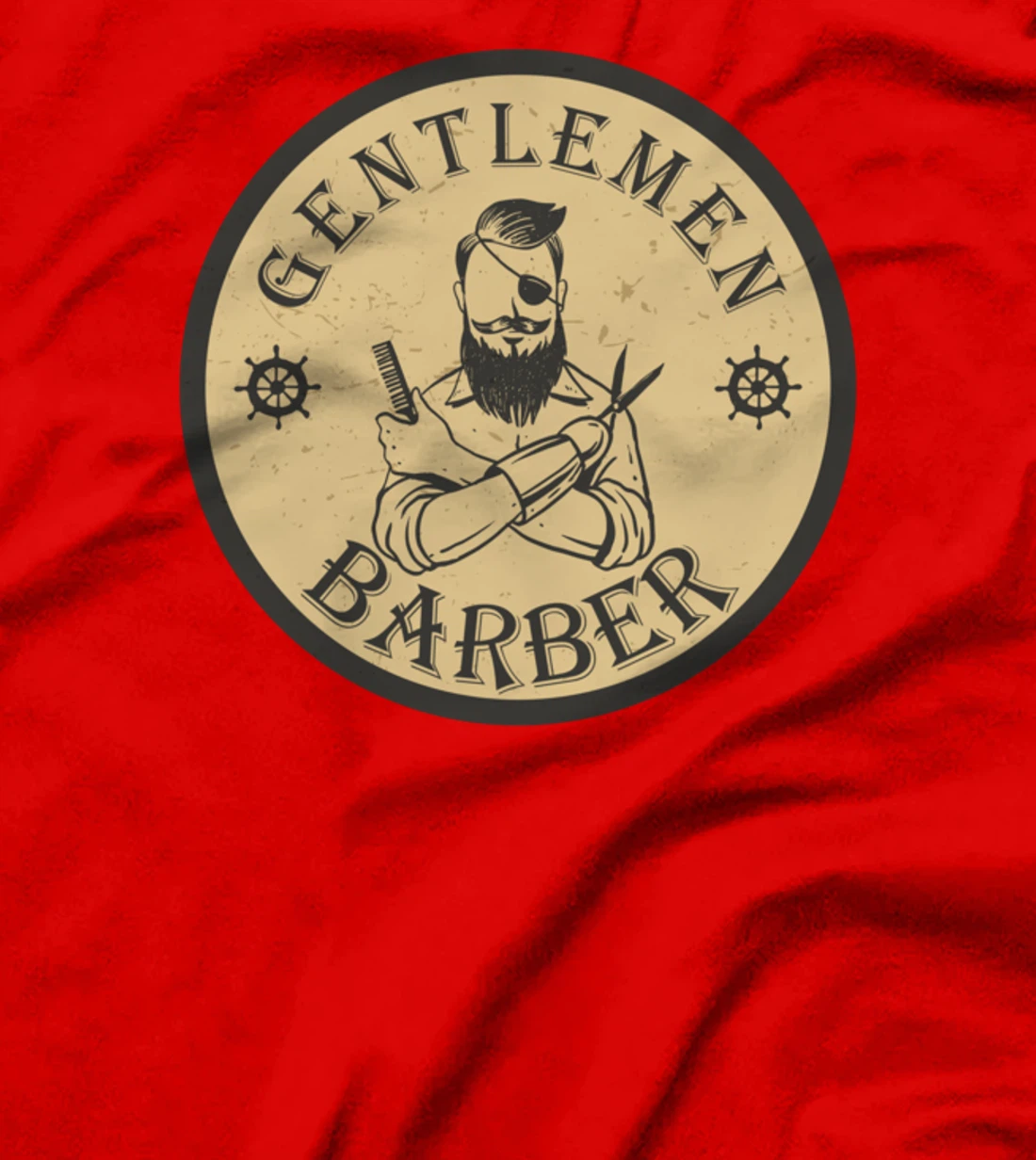 Gentlemen Barber Deluxe T-Shirt
