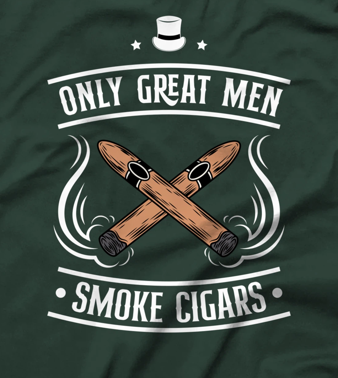 Cigars Tobacco Cigar Smoker Smoking Whiskey Smoke Cigar T-Shirt