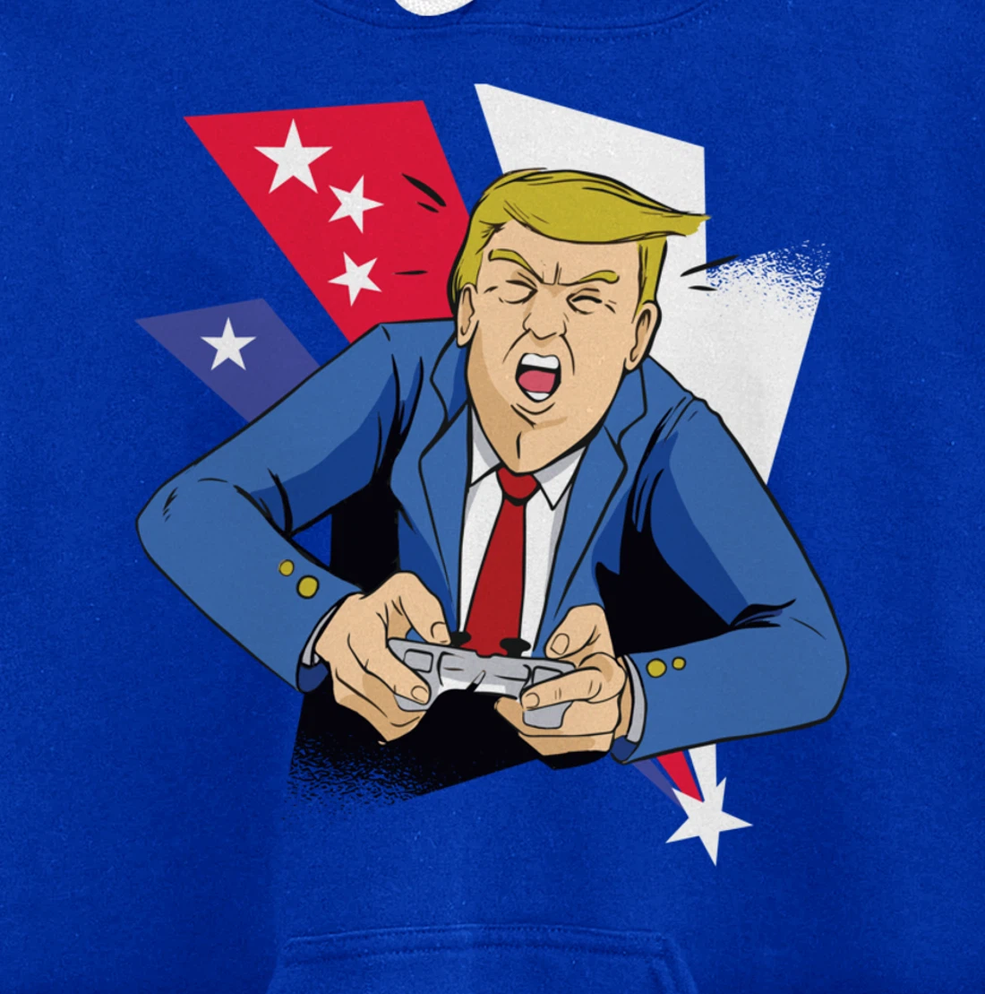Gamer Trump Pullover Hoodie