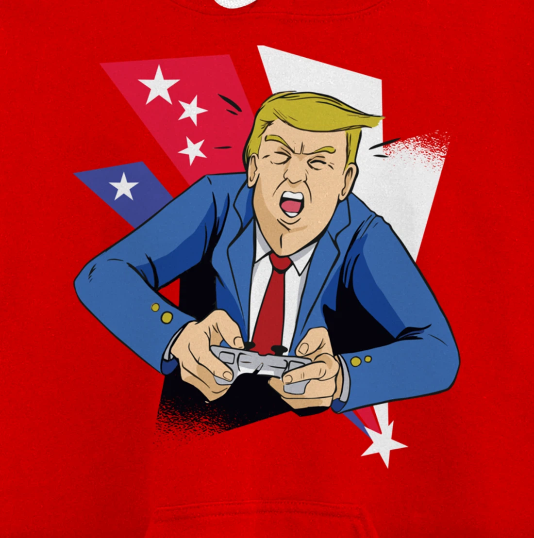 Gamer Trump Pullover Hoodie