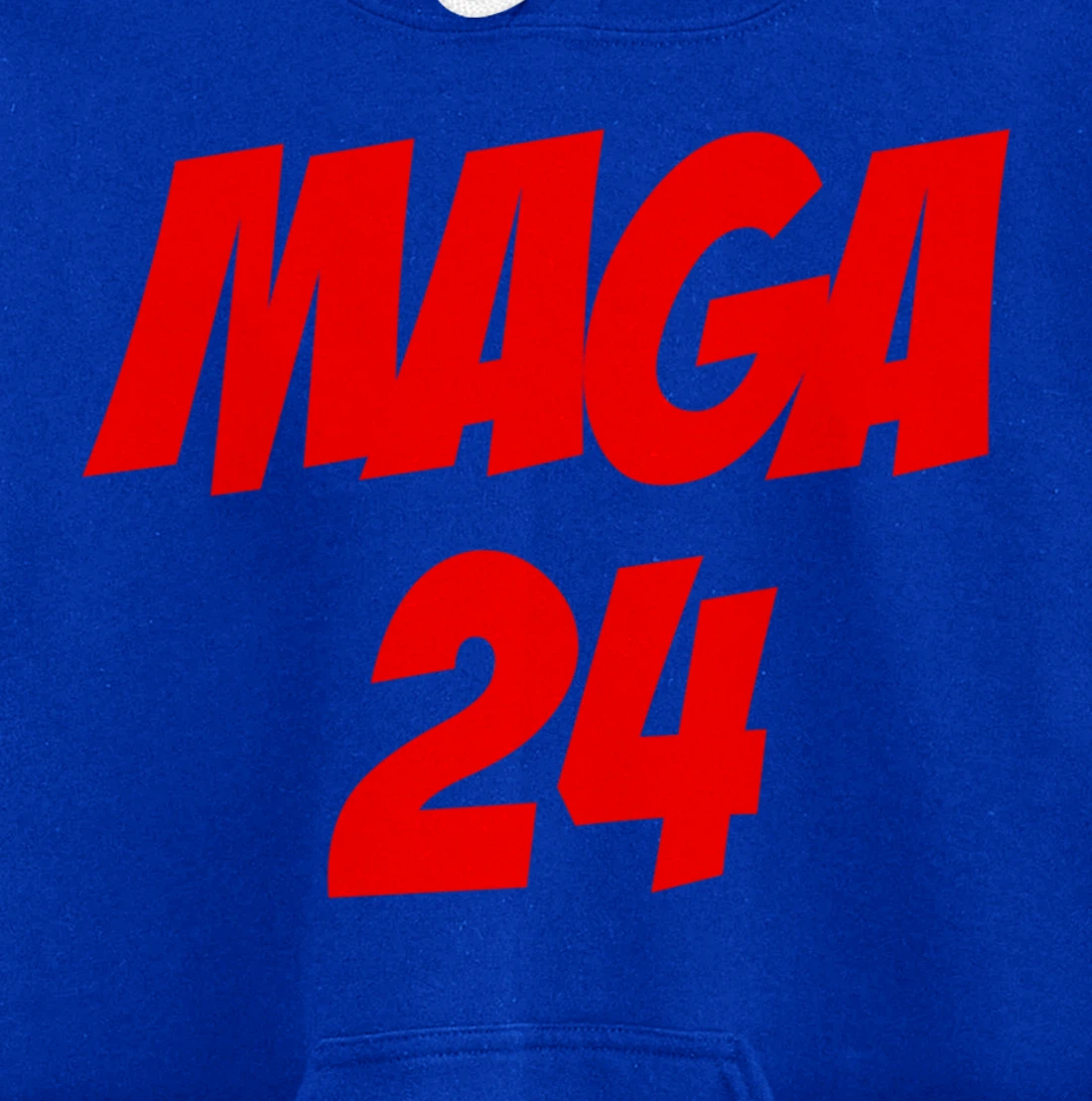 MAGA 24 Supporting Trump 2024 And America Firs Pullover Hoodie