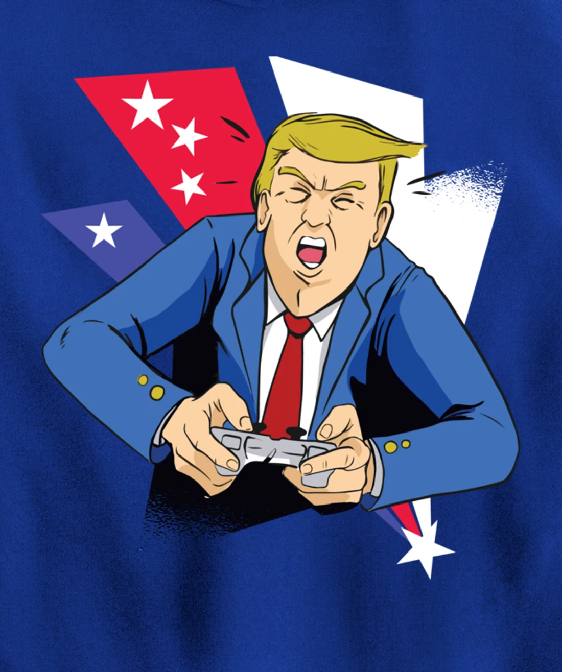 Gamer Trump Pullover Hoodie
