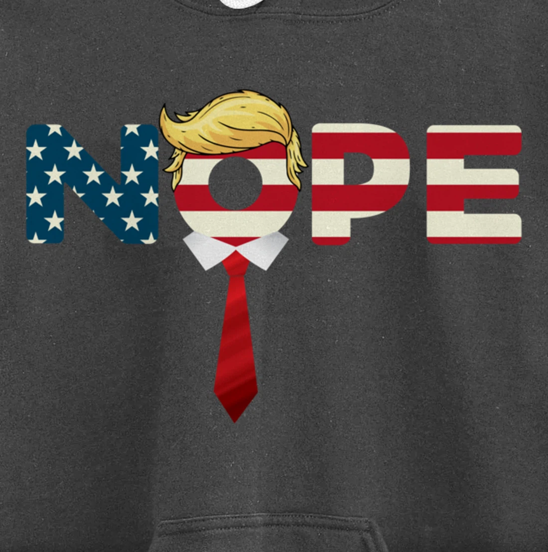 Say Nope to Trump - Anti Trump Nope Trump Pullover Hoodie