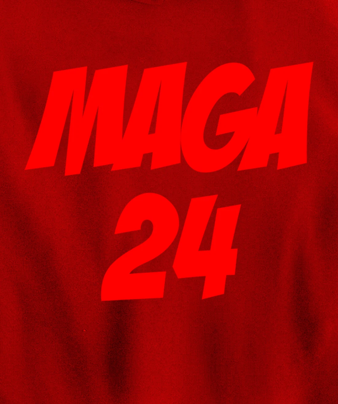 MAGA 24 Supporting Trump 2024 And America Firs Pullover Hoodie