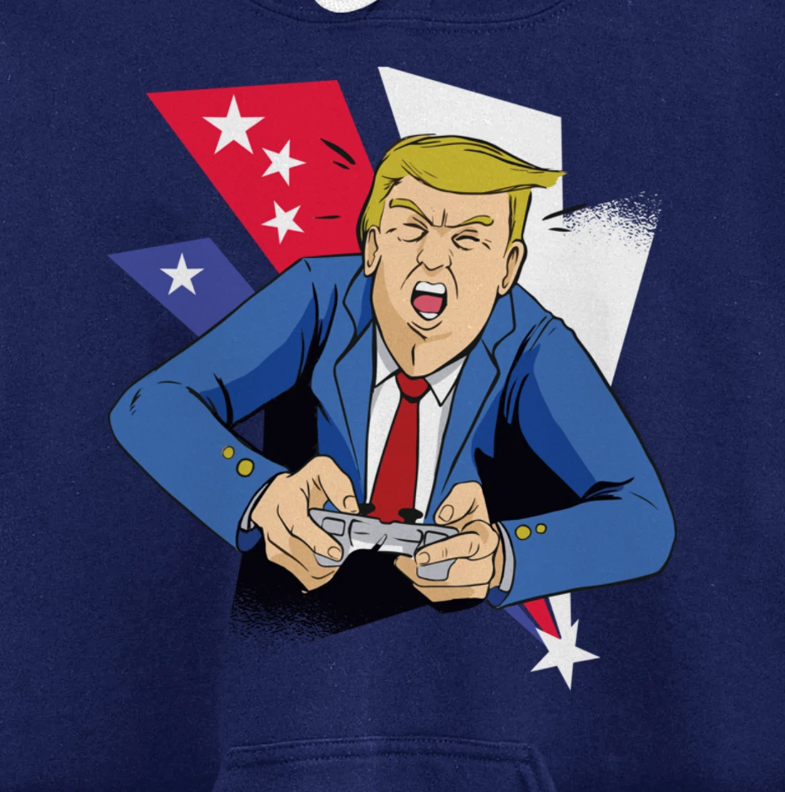 Gamer Trump Pullover Hoodie