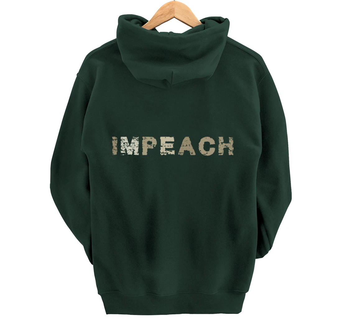 Anti Trump Impeach Remove The President 8645 Donald Trump Pullover Hoodie