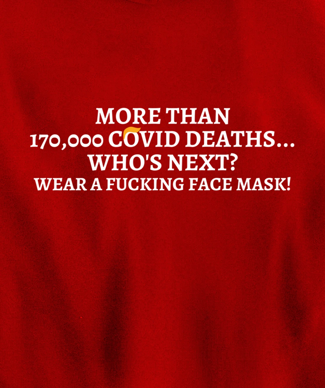 Wear a Face Mask Anti-Trump Protest Pullover Hoodie