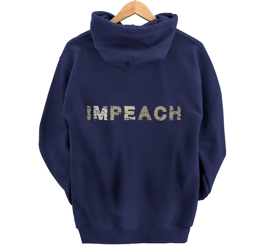 Anti Trump Impeach Remove The President 8645 Donald Trump Pullover Hoodie