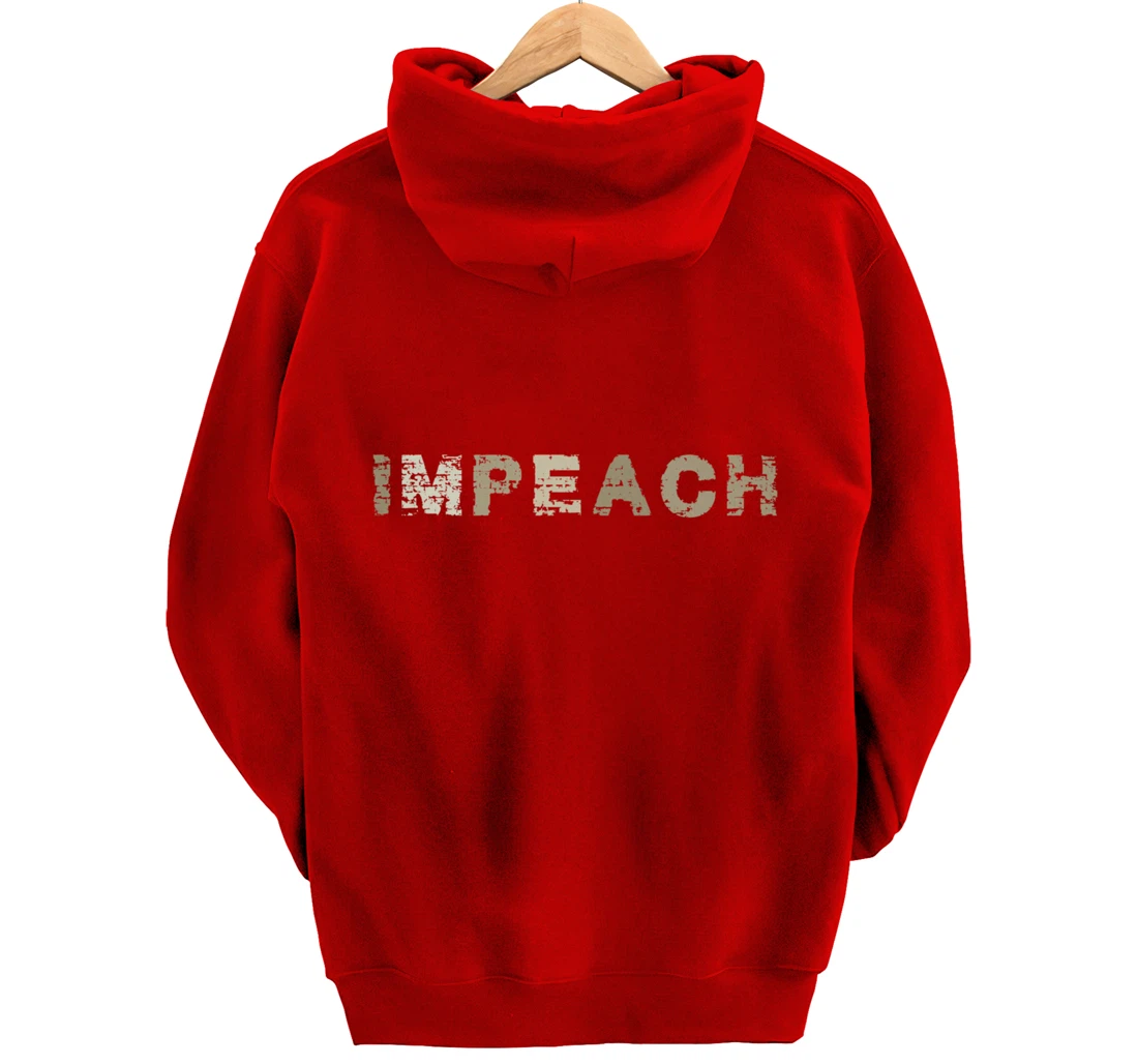 Anti Trump Impeach Remove The President 8645 Donald Trump Pullover Hoodie